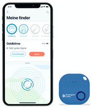 Lade das Bild in den Galerie-Viewer, musegear finder 2 mit Lederanhänger (marine blau)