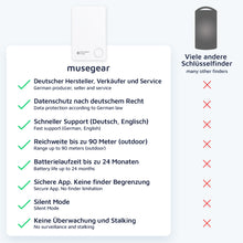 Lade das Bild in den Galerie-Viewer, musegear finder flat (weiß)