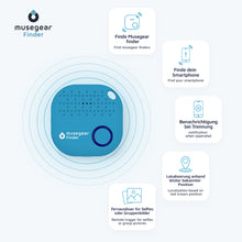 Lade das Bild in den Galerie-Viewer, musegear finder 2 (hellblau)
