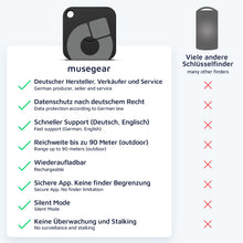 Lade das Bild in den Galerie-Viewer, musegear finder recharge schwarz