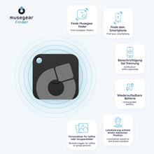 Lade das Bild in den Galerie-Viewer, musegear finder recharge schwarz
